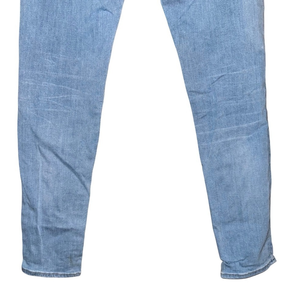 G STAR Raw 3301 Slim Light Blue Button Fly Jeans Skater Pants Size 29 X 30 - Picture 7 of 14